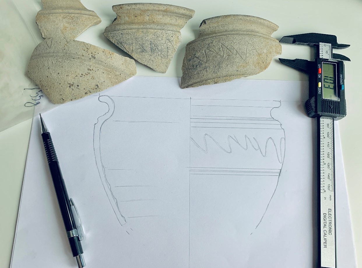 A Day in the Life of an Archaeological Illustrator Wessex Archaeology